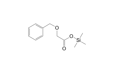 Phenylmethoxyacetic acid, trimethylsilyl ester