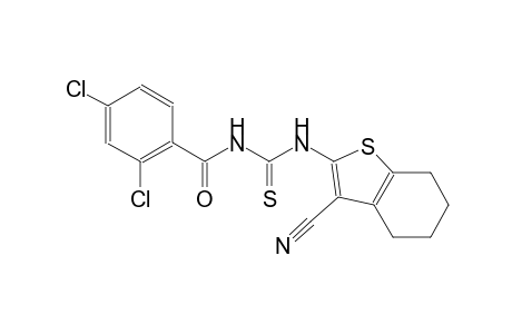 thiourea, N-(3-cyano-4,5,6,7-tetrahydrobenzo[b]thien-2-yl)-N'-(2,4-dichlorobenzoyl)-