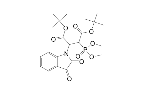 DI-(TERT.-BUTYL)-2-(DIMETHOXYPHOSPHORYL)-3-(2,3-DIOXO-2,3-DIHYDRO-1H-INDOL-1-YL)-SUCCINATE