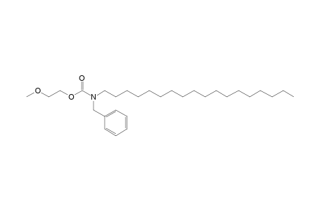 Carbonic acid, monoamide, N-benzyl-N-octadecyl-, 2-methoxyethyl ester