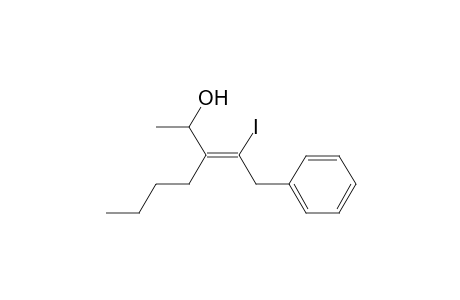 (Z)-4-Iodo-3-butyl-5-phenylpent-3-en-2-ol