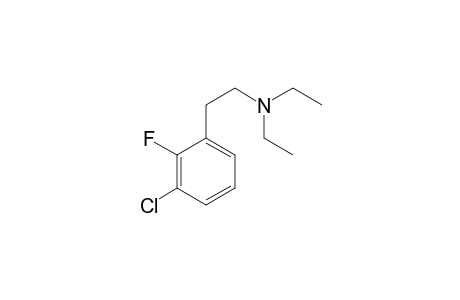 N,N-Diethyl-3-chloro-2-fluorophenethylamine