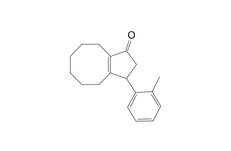 3-(2-Methylphenyl)-2,3,4,5,6,7,8,9-octahydrocyclopentacycloocten-1-one