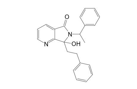 7-Hydroxy-7-phenethyl-6-(1-phenylethyl)pyrrolo[3,4-b]pyridin-5-one