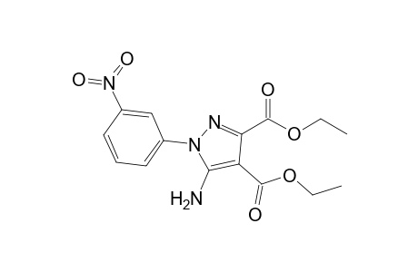 Diethyl 5-Amino-1-(m-nitrophenyl)pyrazole-3,4-dicarboxylate