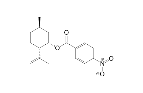 [(1S,2S,5R)-2-isopropenyl-5-methyl-cyclohexyl] 4-nitrobenzoate