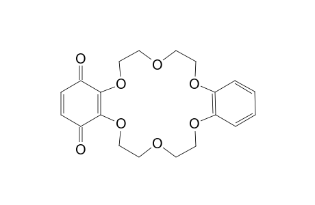 23,26-Tetraoxo-2,5,8,15,18,21-hexaoxatricyclo[20.4.0.4(9,14)]hexaicosa-1(22),9(14),10(11),12(13),24(25)-pentaene(quinobenzo-18-crown-6)