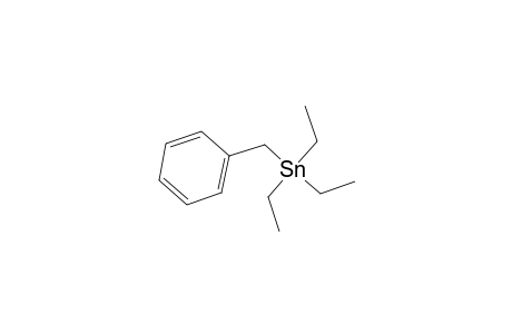 Benzyl(triethyl)stannane