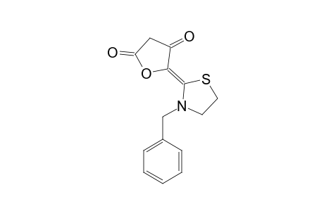 3-(3-BENZYL-THIAZOLIDIN-2-YLIDENE)-TETRAHYDRO-FURAN-2,4-DIONE