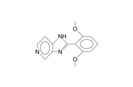 2-(2,6-Dimethoxy-phenyl)-1H-imidazo(4,5-C)pyridine