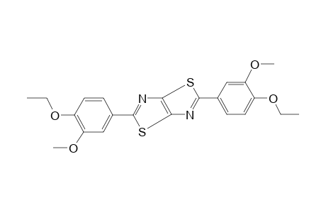 2,5-bis(4-ethoxy-3-methoxyphenyl)[1,3]thiazolo[5,4-d][1,3]thiazole