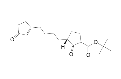 2-keto-3-[4-(3-ketocyclopenten-1-yl)butyl]cyclopentanecarboxylic acid tert-butyl ester