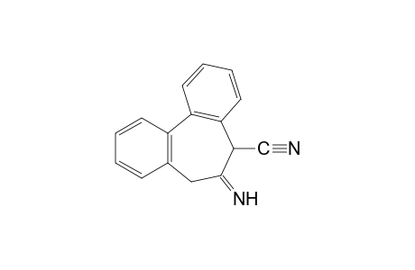 6,7-dihydro-6-imino-5H-dibenzo[a,c]cycloheptene-5-carbonitrile