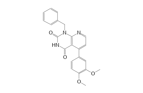 pyrido[2,3-d]pyrimidine-2,4(1H,3H)-dione, 5-(3,4-dimethoxyphenyl)-1-(phenylmethyl)-
