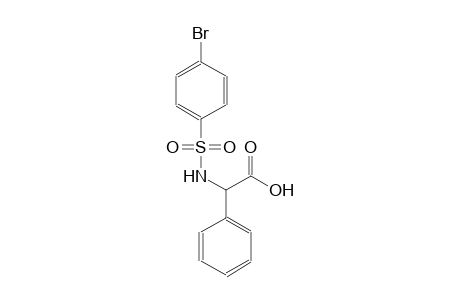 benzeneacetic acid, alpha-[[(4-bromophenyl)sulfonyl]amino]-