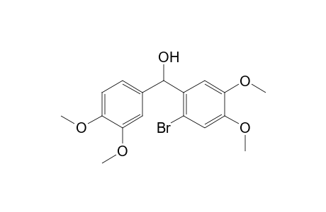 .alpha.-(3,4-Dimethoxyphenyl)-6-bromoveratryl Alcohol