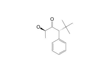 (2-R/S,4-R/S)-2-HYDROXY-5,5-DIMETHYL-4-PHENYL-3-HEXANONE