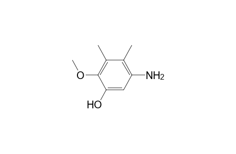 5-Amino-2-methoxy-3,4-dimethyl-phenol