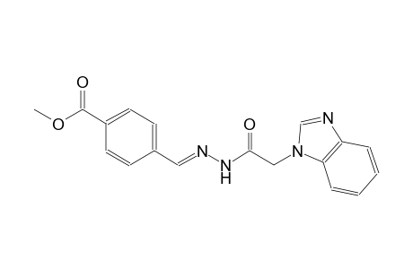 1H-benzimidazole-1-acetic acid, 2-[(E)-[4-(methoxycarbonyl)phenyl]methylidene]hydrazide