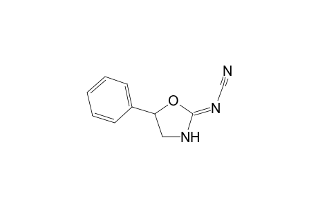 (5-phenyl-2-oxazolin-2-yl)cyanamide