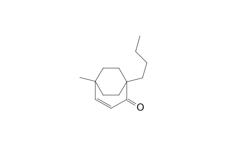 Bicyclo[3.2.2]non-3-en-2-one, 1-butyl-5-methyl-