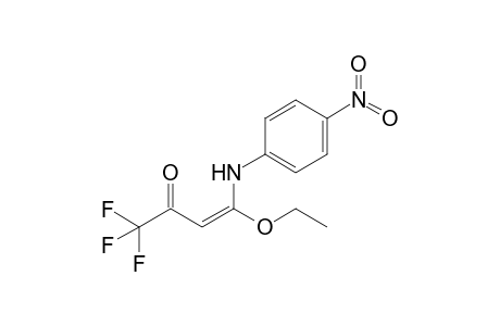 (E)-4-Ethoxy-4-(4-nitroanilino)-1,1,1-trifluorobut-3-en-2-one
