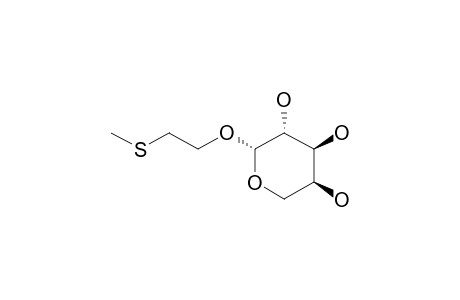 2-(METHYLTHIO)-ETHYL-BETA-L-ARABINOPYRANOSIDE