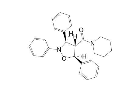 3RS-(3R*,4S*,5R*)-2,3,5-TRIPHENYL-4-PIPERIDINYLOXOISOXAZOLIDINE