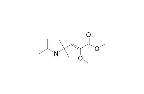 Z-METHYL-4-ISOPROPYLAMINO-2-METHOXY-4-METHYLPENT-2-ENOATE