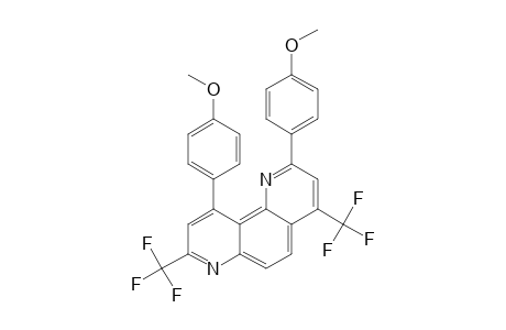 4,8-BIS-(TRIFLUOROMETHYL)-2,10-DI-(4-METHOXYPHENYL)-1,7-PHENANTHROLINE