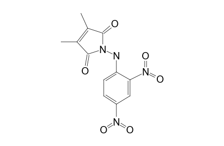 Pyrrolidin-2,5-dione, N-[(2,4-dinitrophenyl)amino]-3,4-didehydro-3,4-dimethyl-