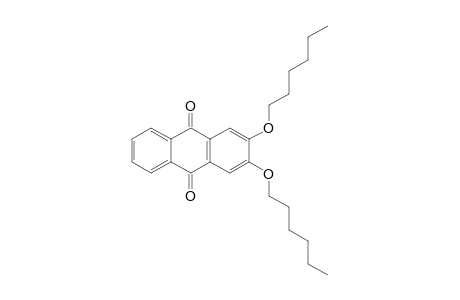 2,3-DI-N-HEXYLOXY-9,10-ANTHRAQUINONE