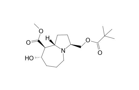 (3S,8S,9S,9aS)-3-[(2,2-dimethyl-1-oxopropoxy)methyl]-8-hydroxy-2,3,5,6,7,8,9,9a-octahydro-1H-pyrrolo[1,2-a]azepine-9-carboxylic acid methyl ester