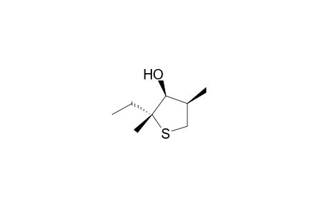 (2R,3S,4R)-2-ethyl-2,4-dimethyl-3-thiolanol