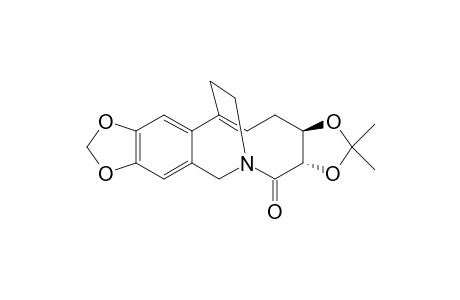 (14S,18R,20Z)-16,16-Dimethyl-5,7,15,17-tetraoxa-12-azapentacyclo[10.8.2.0(2,10).0(4,8).0(14,18)]docosa-1(20),2,4(8),9-tetraen-13-one