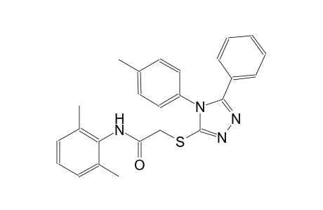 N-(2,6-dimethylphenyl)-2-{[4-(4-methylphenyl)-5-phenyl-4H-1,2,4-triazol-3-yl]sulfanyl}acetamide