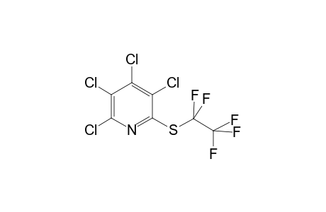 2,3,4,5-Tetrachloro-6-pentafluoroethylthiopyridine