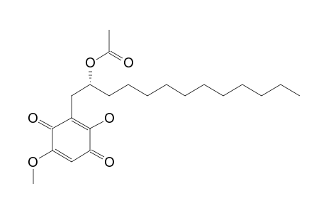 (2'R)-6-(2'-ACETOXYTRIDECYL)-5-HYDROXY-2-METHOXY-1,4-BENZOQUINONE