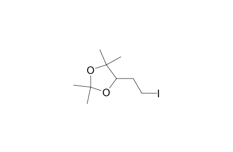 5-(2-iodanylethyl)-2,2,4,4-tetramethyl-1,3-dioxolane
