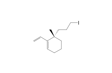 (S)-6-(3-IODOPROPYL)-6-METHYL-1-VINYL-CYCLOHEXENE