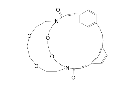 22,25,30,33-Tetraoxa-1,19-diazatetracyclo[17.8.8.25,8.212,15]nonatri aconta-3,5,7,12,14,16,36,38-octaene-2,18-dione