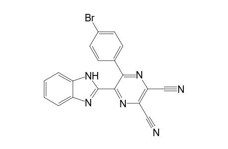 2-{3-(4-Bromophenyl)-5,6-dicyano[pyrazin-2-yl]}-benzimidazole