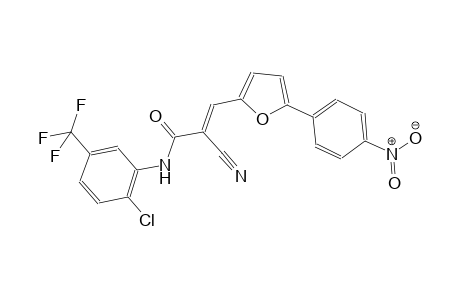 (2E)-N-[2-chloro-5-(trifluoromethyl)phenyl]-2-cyano-3-[5-(4-nitrophenyl)-2-furyl]-2-propenamide