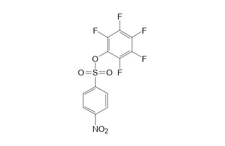 Pentafluorophenyl 4-nitrobenzenesulfonate