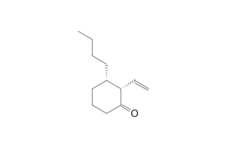 (2S*,3S*)-3-Butyl-2-ethenylcyclohexanone