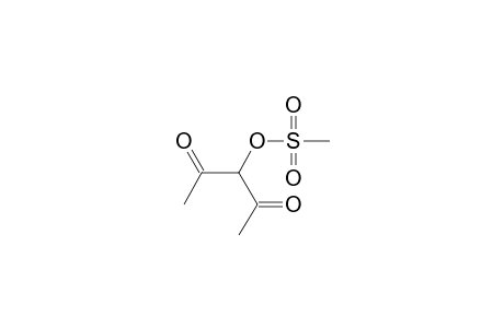 (1-acetyl-2-oxo-propyl) methanesulfonate