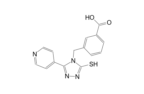 benzoic acid, 3-[[3-mercapto-5-(4-pyridinyl)-4H-1,2,4-triazol-4-yl]methyl]-