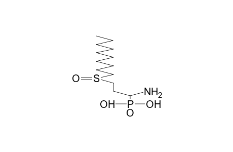 3-DECYLSULPHINYL-1-AMINOPROPYLPHOSPHONIC ACID