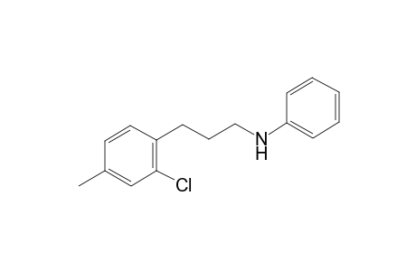 N-(3-(2-Chloro-4-methylphenyl)propyl)aniline
