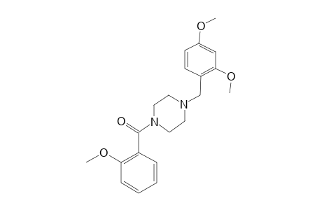 [4-(2,4-Dimethoxybenzyl)piperazin-1-yl]- (2-methoxyphenyl)methanone